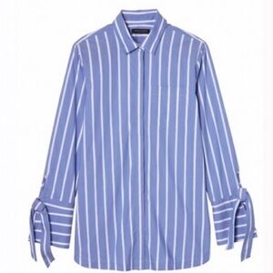 Banana Republic Parker tie cuff shirt Medium
